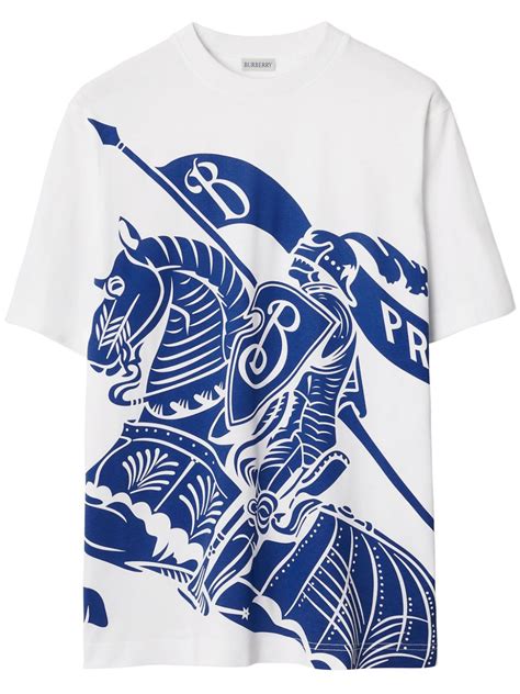 burberry latest men shirt horse logo|burberry graphic t shirt.